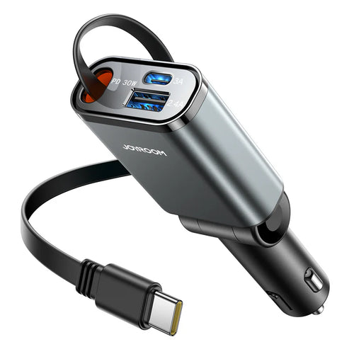 OYROOM JR-CCL07 3-in-1 Retractable Car Charger