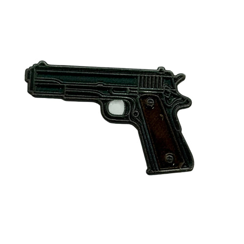 3D Sticker mobile small metallic gun Code:131