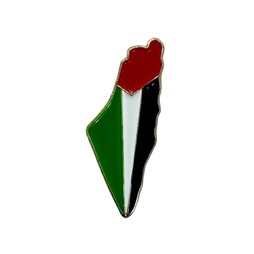 Metal Sticker - Palestine Map