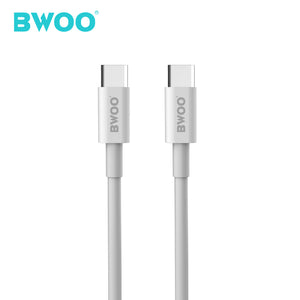 BWOO 65W TPE Type-C to Type-C Data Cable 1m