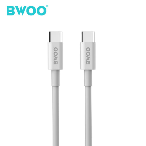 BWOO 65W TPE Type-C to Type-C Data Cable 1m