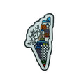 Metal Sticker - Palestine Heritage ( اني اخترتك يا وطني حباً وطواعية)