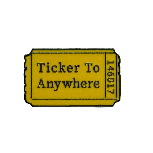 3D Sticker mobile New Ticket to Anywhere    Code:124