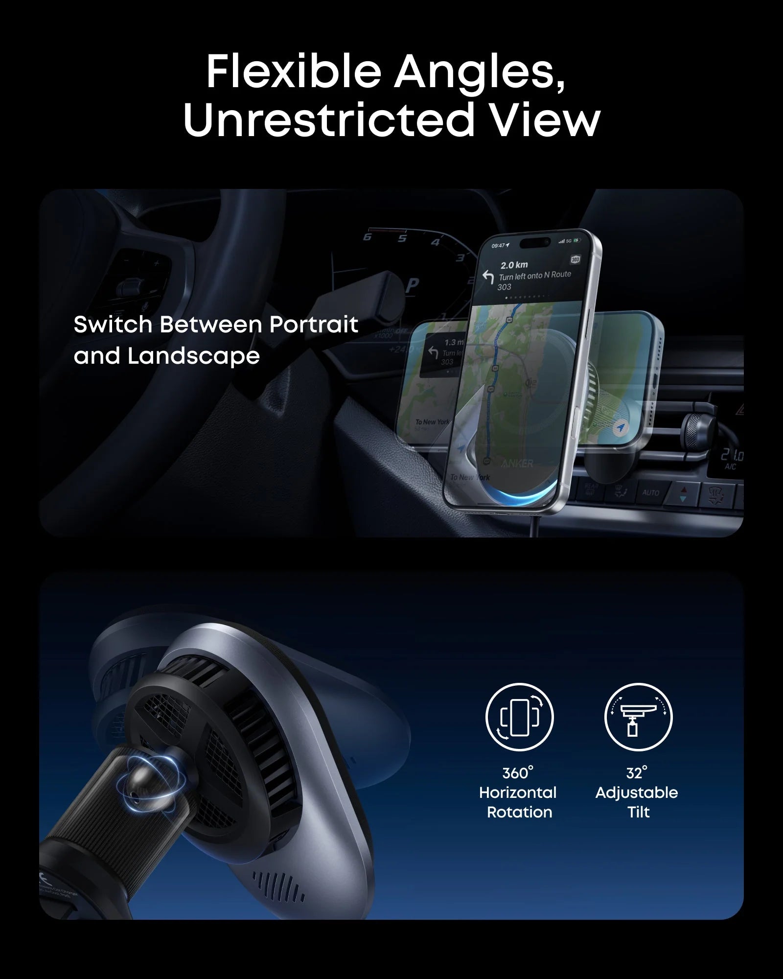 Anker Prime Wireless Car Charger