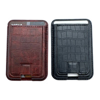 MagSafe leather wallet with stand ( card case)