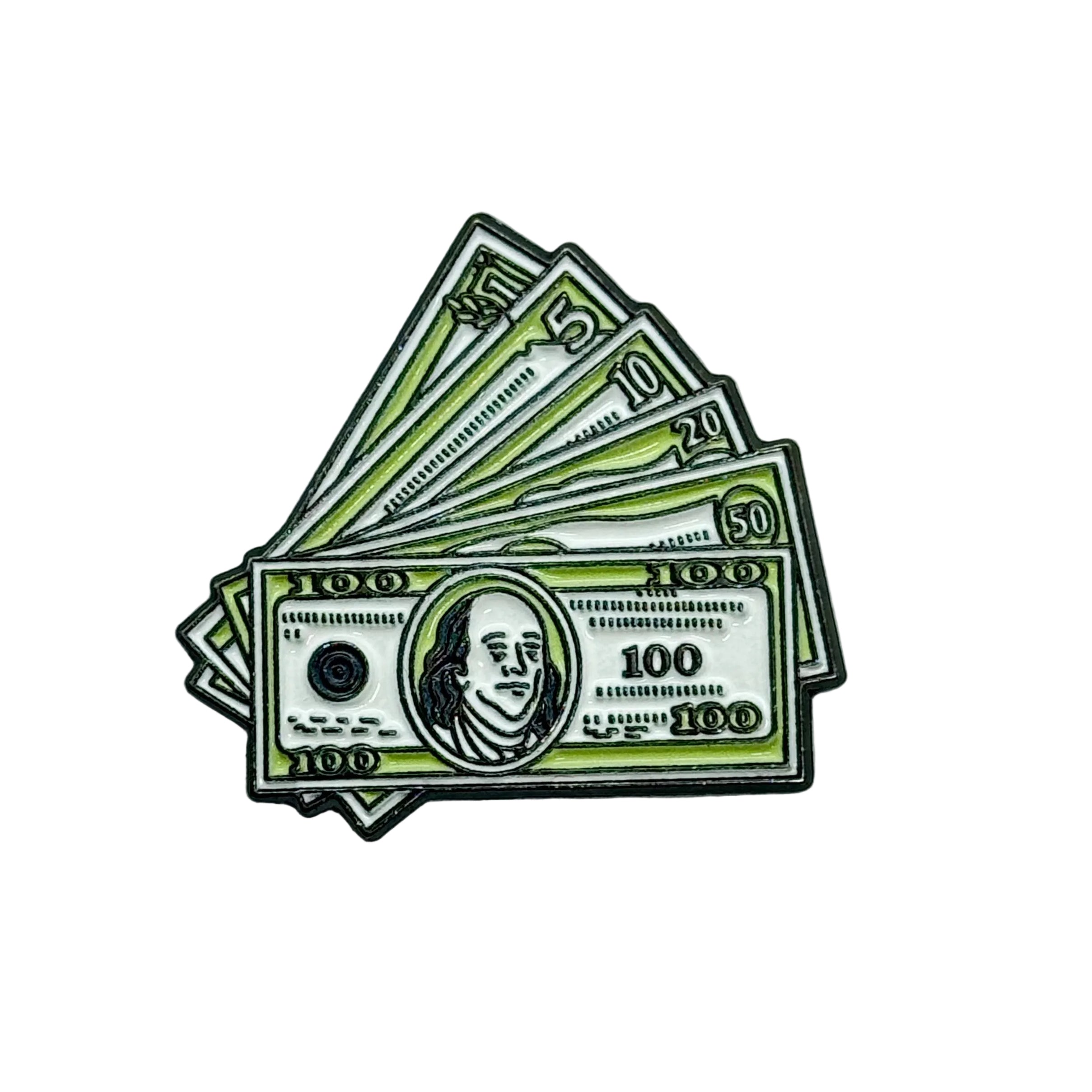 3D Sticker mobile Dollar Bills Metal   Code:135