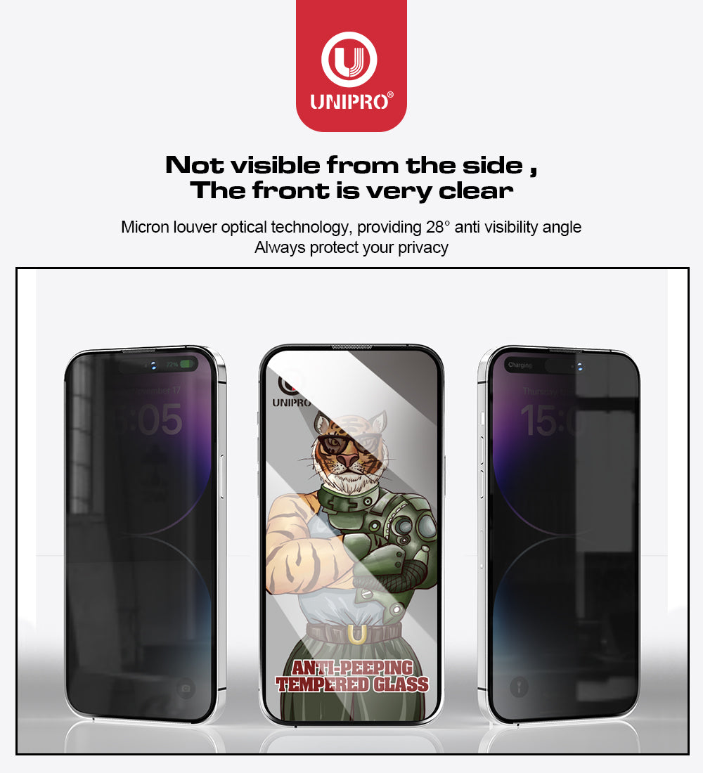 UNIPRO Tiger 28° Privacy Glass