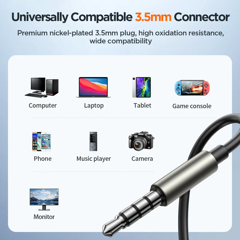 JR-EW03 Wired Series In-Ear Metal Wired Earbuds