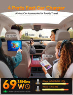 JOYROOM CCL05 Retractable Car Charger 4 in 1