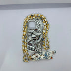 Silk Wrapped Chain Strap