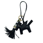 Winged Pony Leather Charm