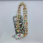 Silk Wrapped Chain Strap