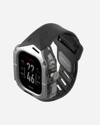 A01 Case with Band for Apple Watch Ultra 1/2/3 | Titanium Cover | FKM Band