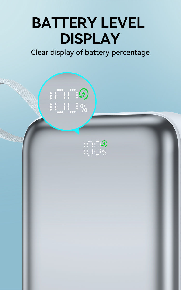 BWOO 10000mAh 45W Fast Charging Power Bank