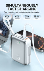 BWOO 10000mAh 45W Fast Charging Power Bank