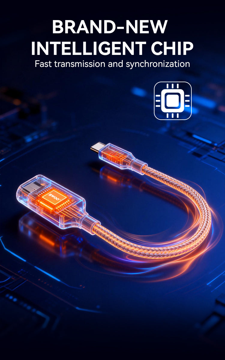 BWOO Type-C to USB OTG Converter 20cm
