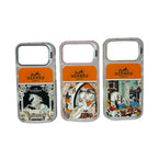 Hermès Art Edition MagSafe Compatible Case with Integrated Camera Ring Stand.