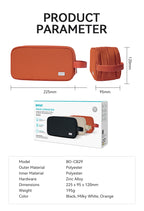 BWOO Premium Polyester Accessory Storage Case