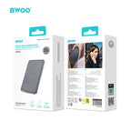 BWOO 5000mAh 15W Magnetic Wireless Power Bank