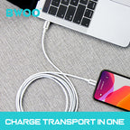 BWOO 20W TPE Type-C to Lightning Data Cable 1m