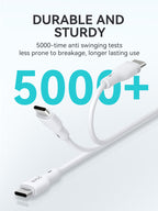 BWOO 60W Type-C to Type-C PVC Cable 1m
