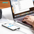 BWOO 60W Type-C to Type-C PVC Cable 1m