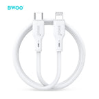 BWOO 27W Type-C to Lightning PVC Cable 1m