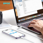 BWOO 27W Type-C to Lightning PVC Cable 1m