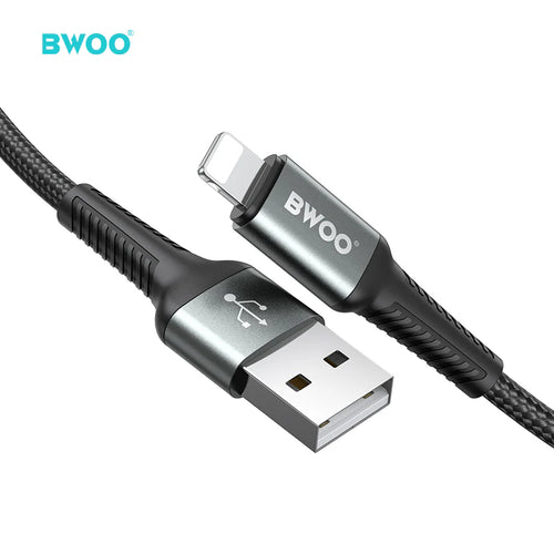 BWOO 27W Type-C to Lightning Braided Cable 2m