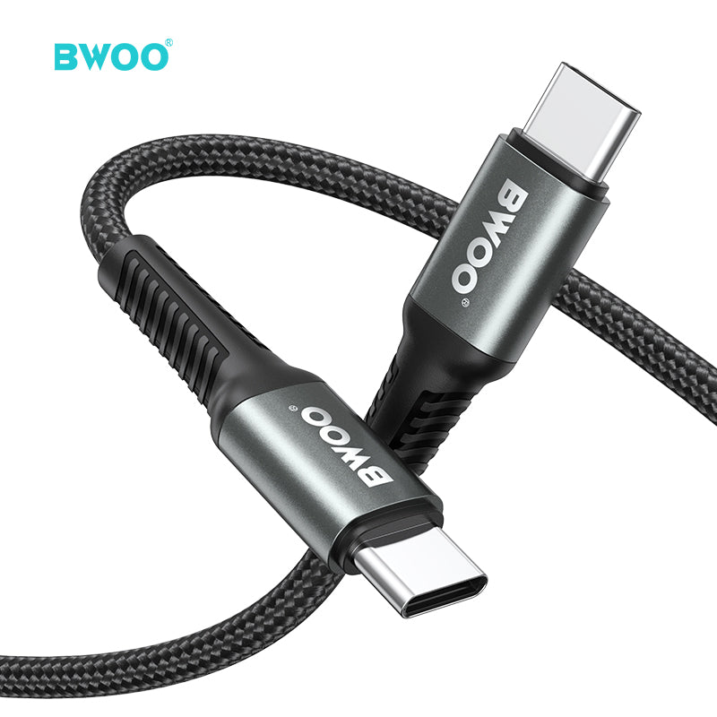 BWOO 65W Type-C to Type-C Braided Cable 2m