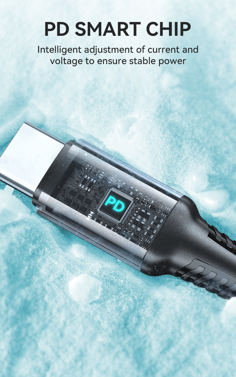 BWOO 65W Type-C to Type-C Braided Cable 2m