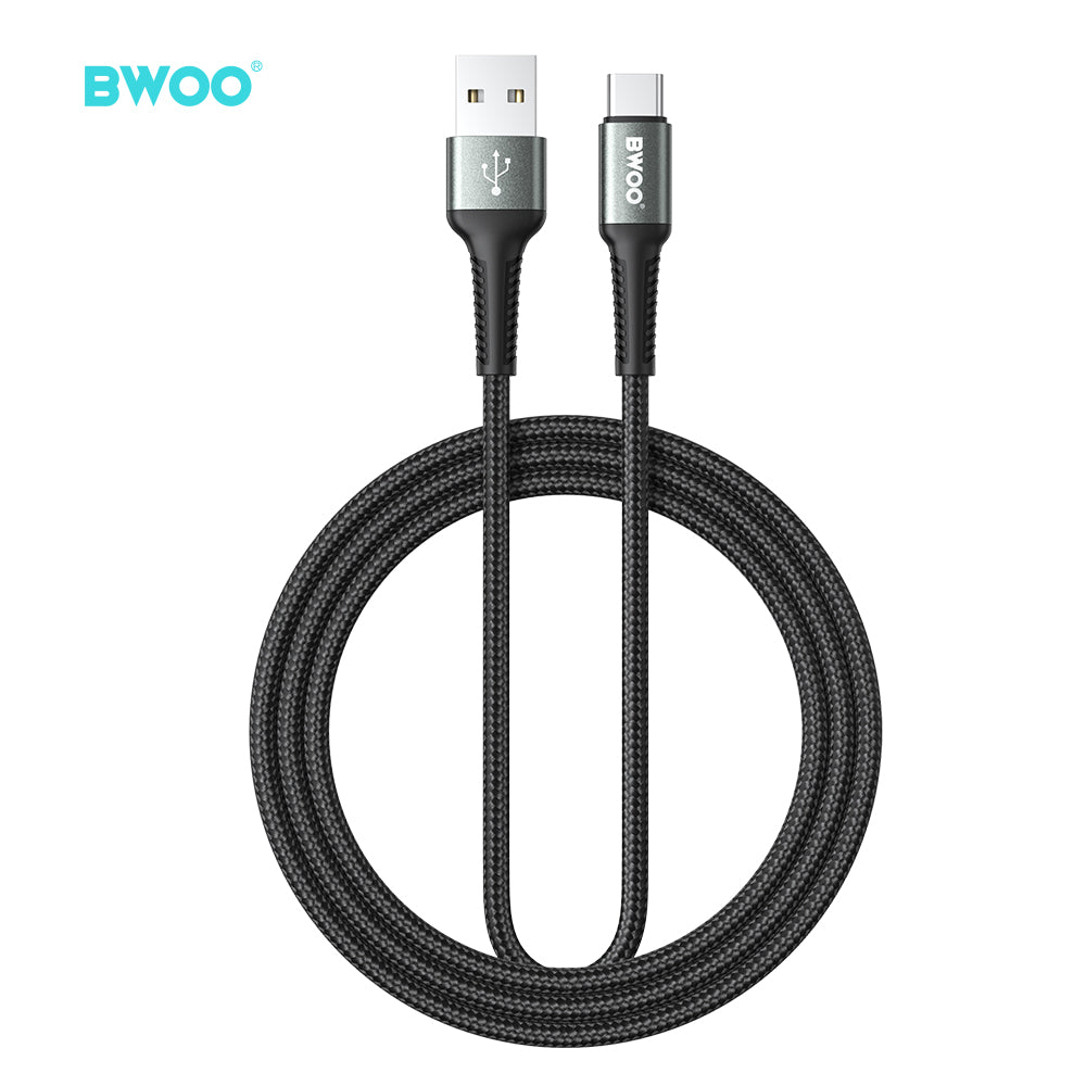 BWOO USB-A to Type-C Braided Cable 1m