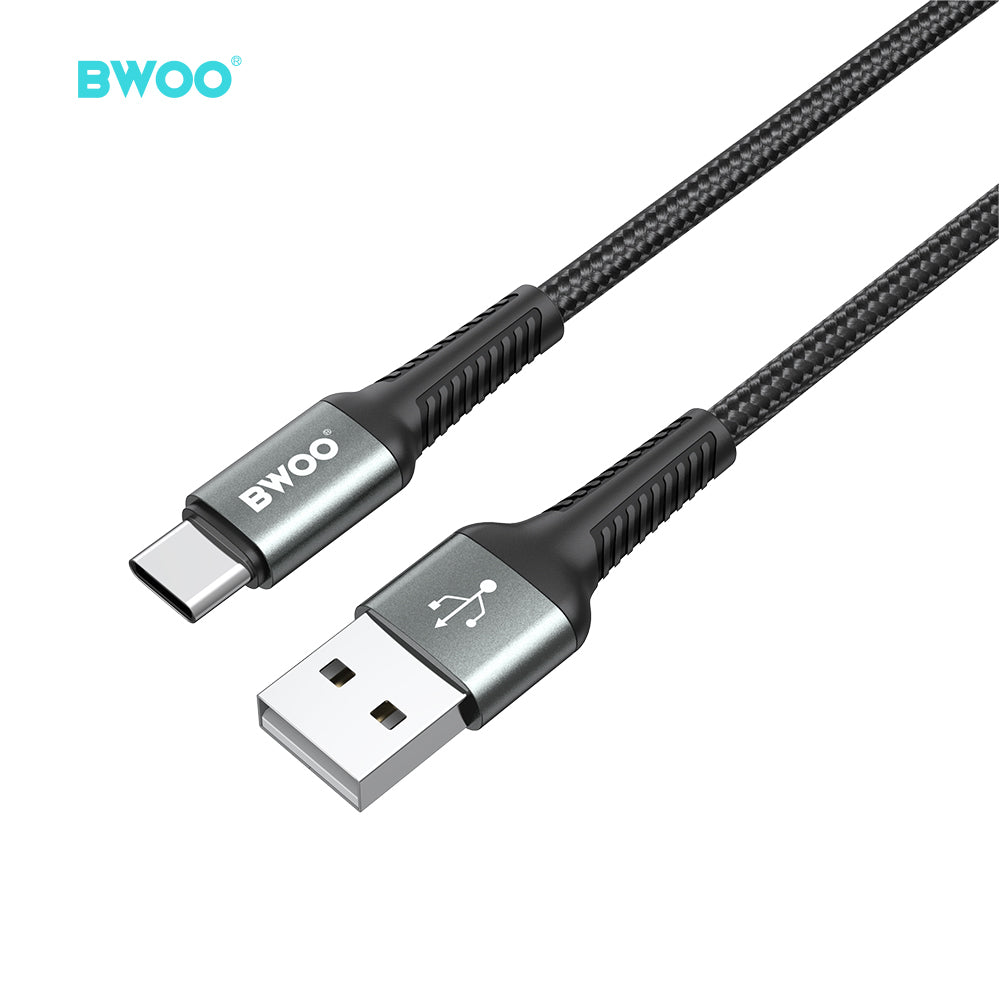 BWOO USB-A to Type-C Braided Cable 1m