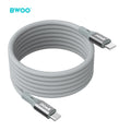 BWOO 65W Type-C to Type-C Nylon Braided Cable 1m