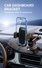 BWOO Aluminum Dashboard Phone Holder