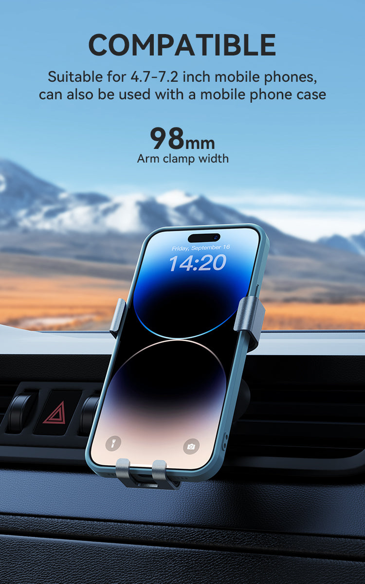 BWOO Gravity Air Vent Phone Holder