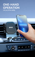 BWOO Gravity Lock Air Vent Phone Holder