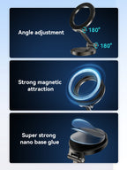 BWOO Zinc Alloy Magnetic Folding Phone Stand