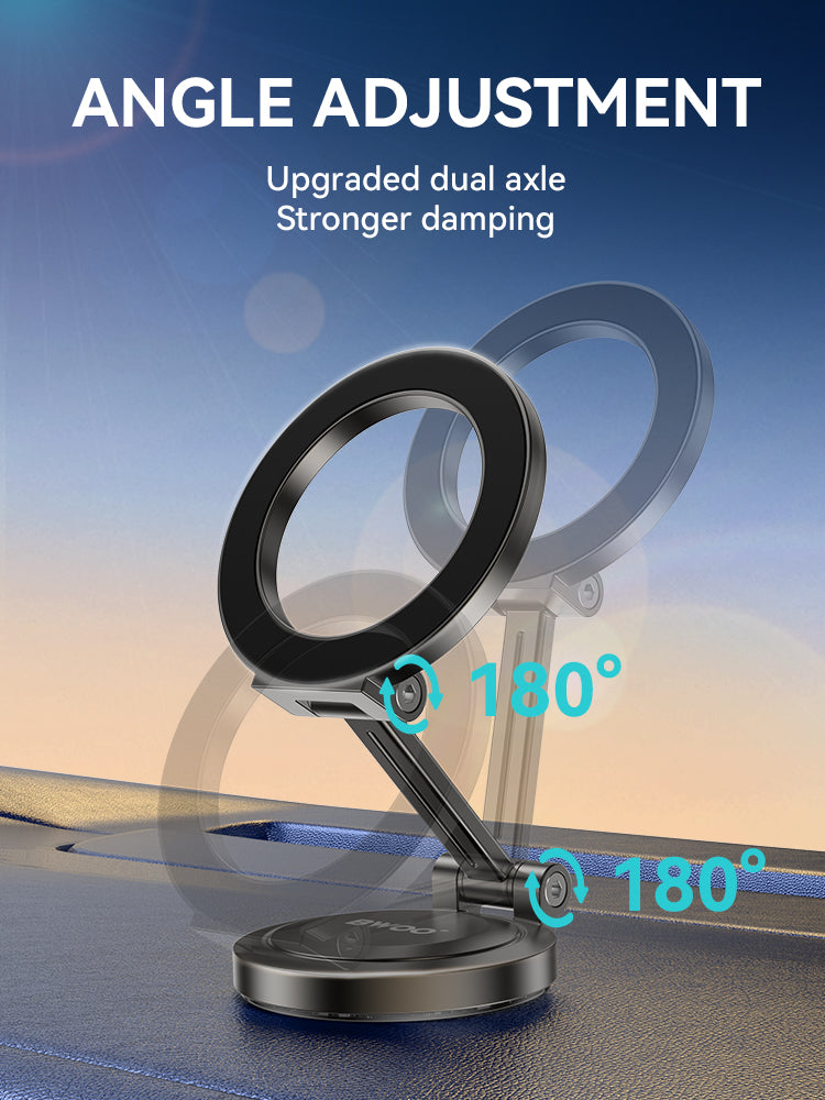BWOO Zinc Alloy Magnetic Folding Phone Stand