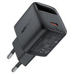 ACEFAST Fast Charge Wall Charger A113 PD20W GaN (1xUSB-C) EU with Сable set /USB-C to USB-C