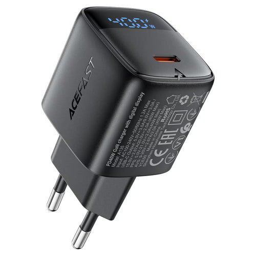 ACEFAST Fast Charge Wall Charger A135 PD40W GaN (1xUSB-C) EU