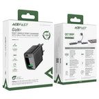 ACEFAST Fast Charge Wall Charger A90 QC18W GaN (1xUSB-A) EU