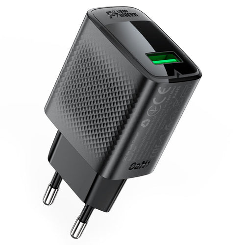 ACEFAST Fast Charge Wall Charger A90 QC18W GaN (1xUSB-A) EU