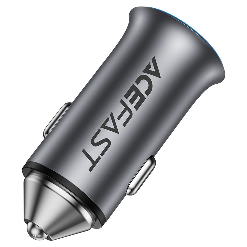 ACEFAST Fast Charge Car Charger B16 95W (1xUSB-C + 1xUSB-A) with C to C fast charging cable