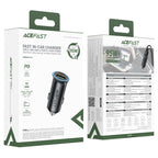 ACEFAST Fast Charge Car Charger B16 95W (1xUSB-C + 1xUSB-A)