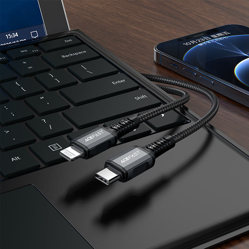 ACEFAST Charging data cable C1-01 USB-C to Lightning