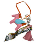 Winged Pony Leather Charm