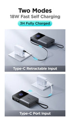 JOYROOM JR-PR1 Retractable Power Bank 10000 mAh