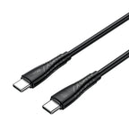 BWOO 60W TPE Type-C to Type-C Cable 1m
