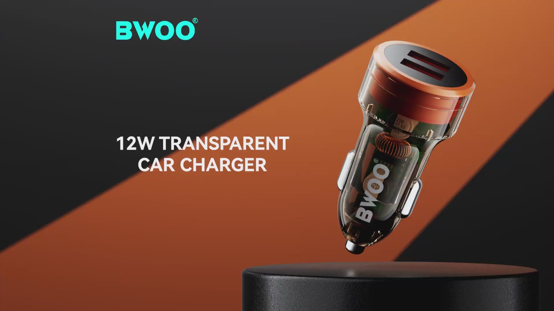 BWOO Dual USB-A Car Charger